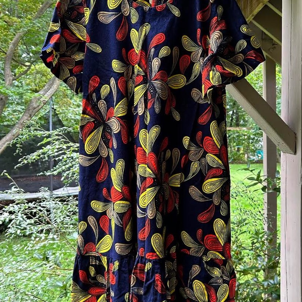 African Print 100% Cotton Dress